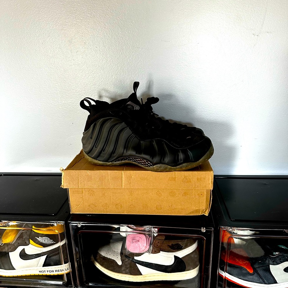 Size 12 Nike Foamposite “Stealth”